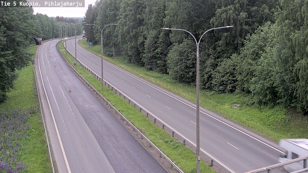 Kelikamerat Kuva Tie 5 Kuopio, Pihlajaharju, Kuopio, Pohjois-Savo