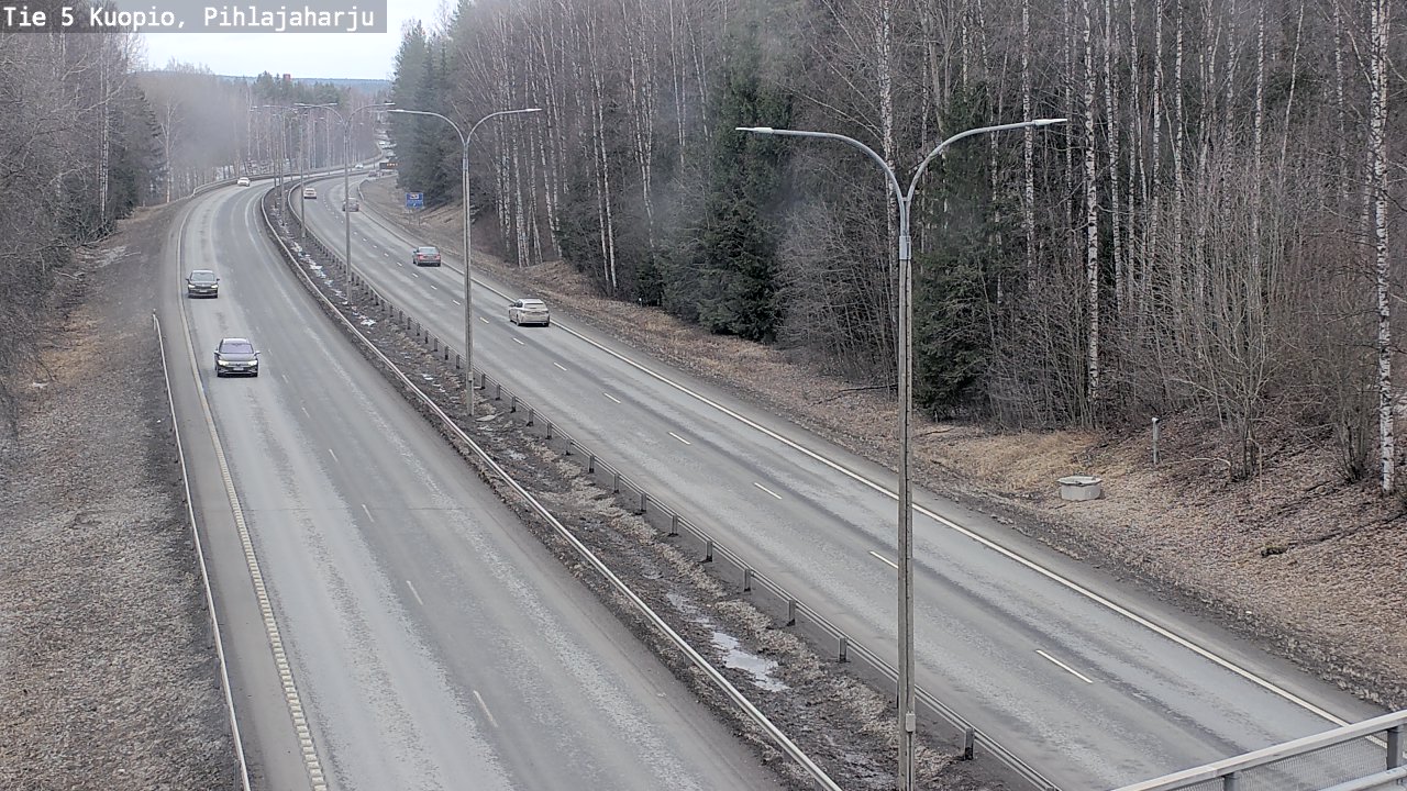 Kelikamerat Kuva Tie 5 Kuopio, Pihlajaharju, Kuopio, Pohjois-Savo