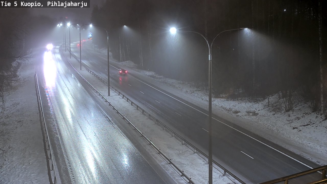 Weather Camera Image Väg 5 Kuopio, Pihlajaharju, Kuopio, Pohjois-Savo