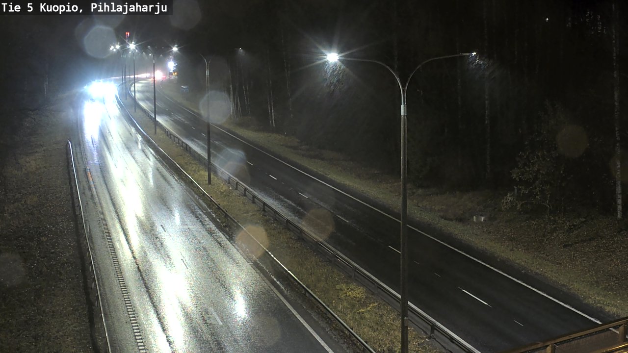Weather Camera Image Väg 5 Kuopio, Pihlajaharju, Kuopio, Pohjois-Savo