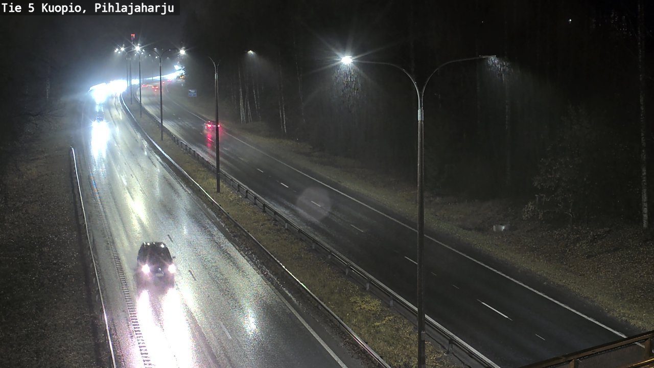 Weather Camera Image Väg 5 Kuopio, Pihlajaharju, Kuopio, Pohjois-Savo
