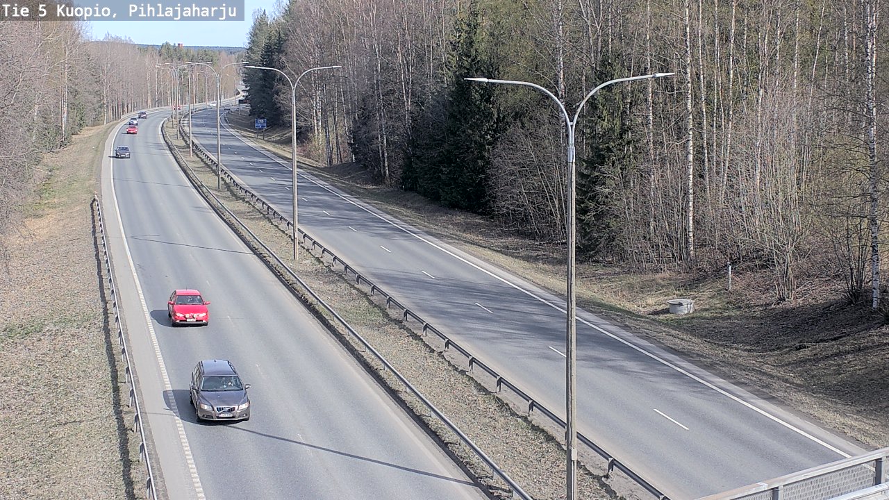 Kelikamerat Kuva Tie 5 Kuopio, Pihlajaharju, Kuopio, Pohjois-Savo