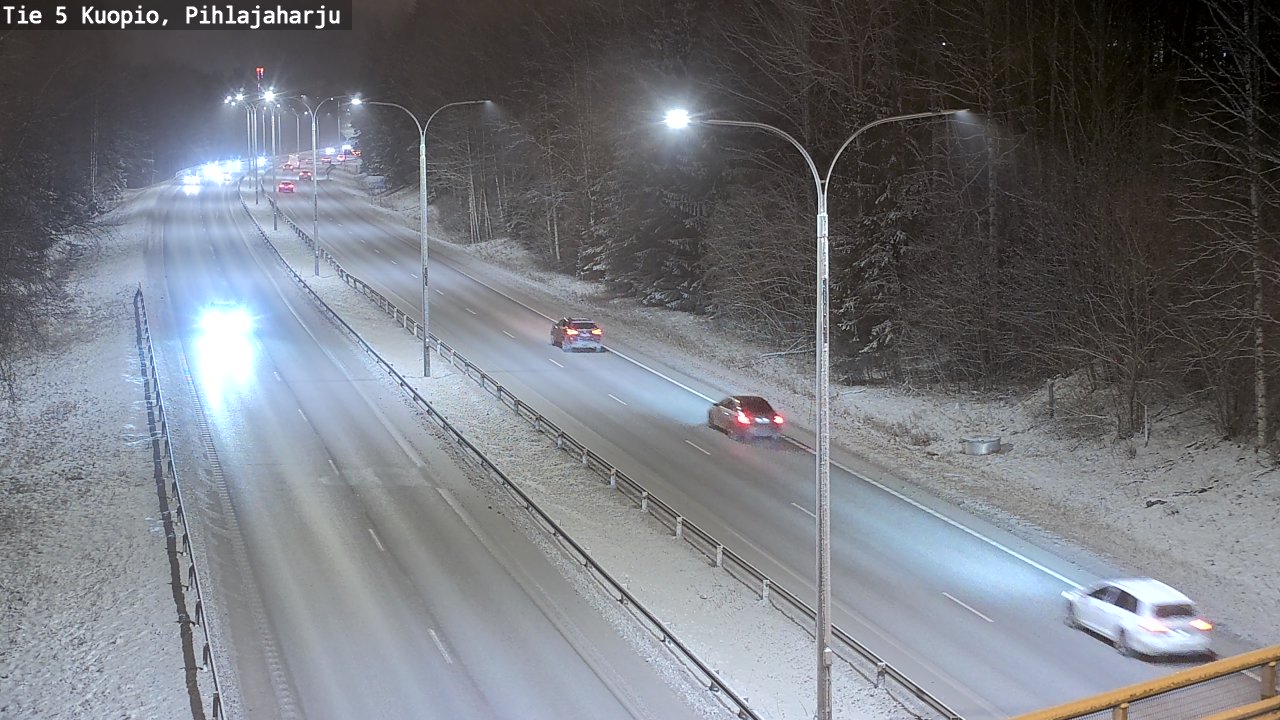 Kelikamerat Kuva Tie 5 Kuopio, Pihlajaharju, Kuopio, Pohjois-Savo