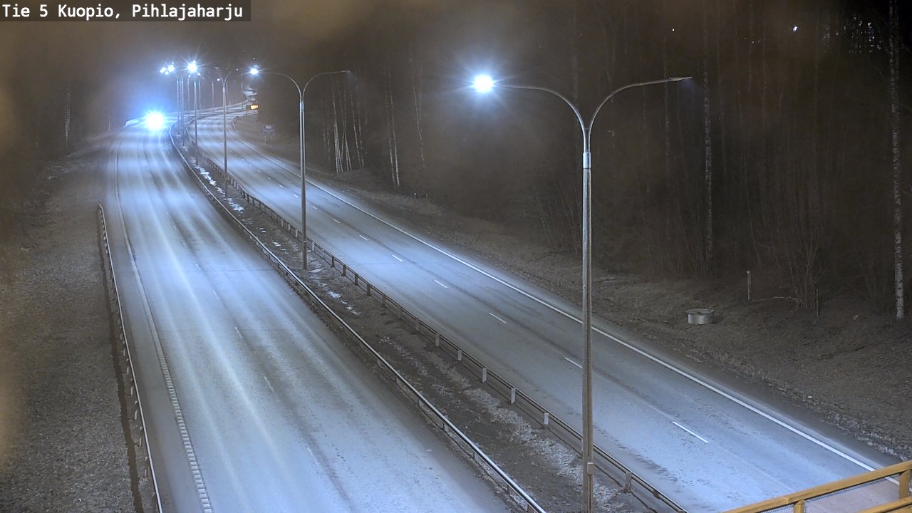 Kelikamerat Kuva Tie 5 Kuopio, Pihlajaharju, Kuopio, Pohjois-Savo