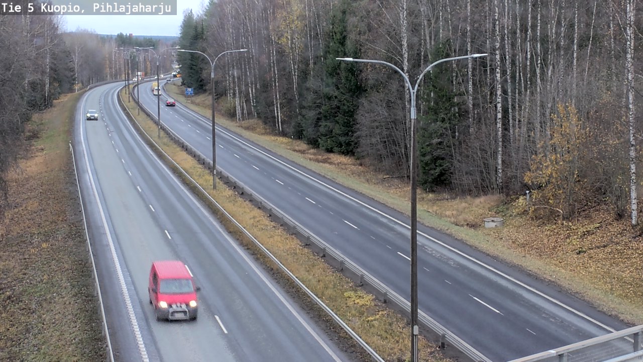 Weather Camera Image Väg 5 Kuopio, Pihlajaharju, Kuopio, Pohjois-Savo