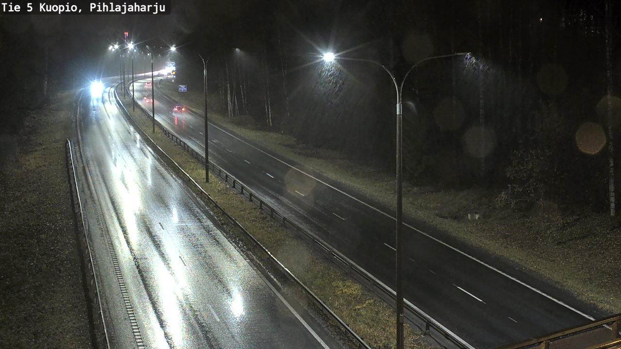 Weather Camera Image Väg 5 Kuopio, Pihlajaharju, Kuopio, Pohjois-Savo