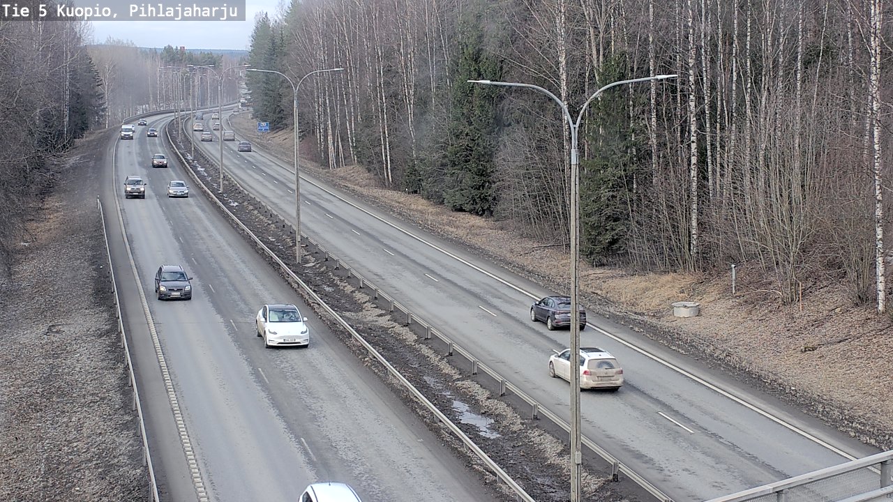 Kelikamerat Kuva Tie 5 Kuopio, Pihlajaharju, Kuopio, Pohjois-Savo