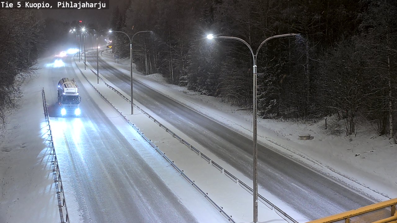 Kelikamerat Kuva Tie 5 Kuopio, Pihlajaharju, Kuopio, Pohjois-Savo