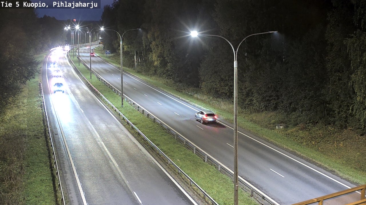 Kelikamerat Kuva Tie 5 Kuopio, Pihlajaharju, Kuopio, Pohjois-Savo
