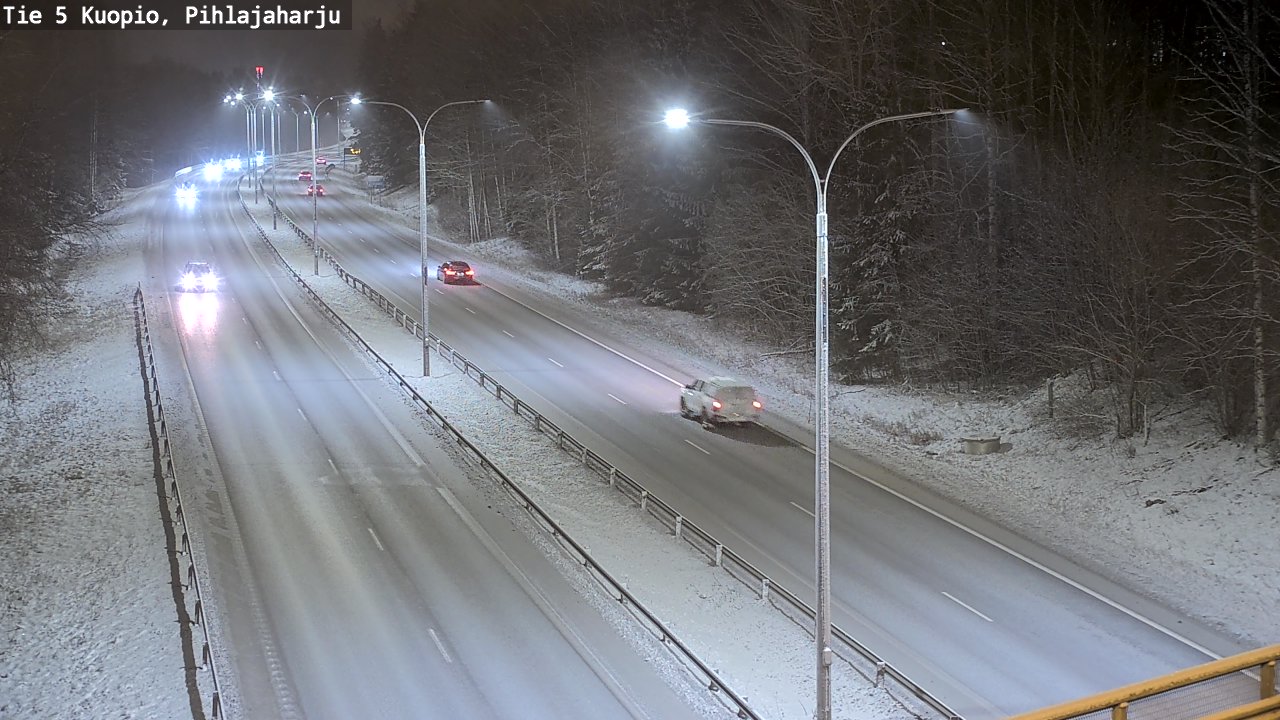 Kelikamerat Kuva Tie 5 Kuopio, Pihlajaharju, Kuopio, Pohjois-Savo