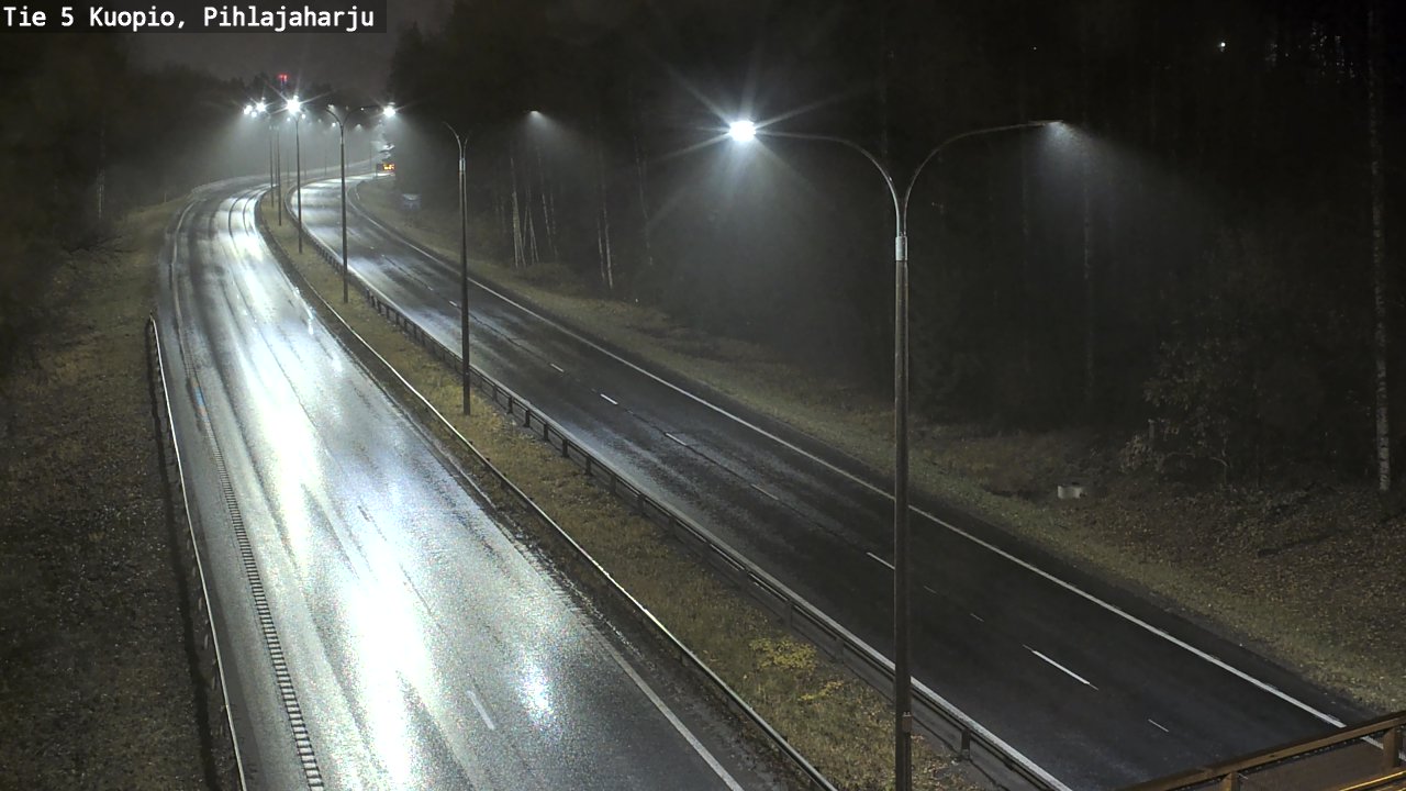 Weather Camera Image Road 5 Kuopio, Pihlajaharju, Kuopio, Pohjois-Savo