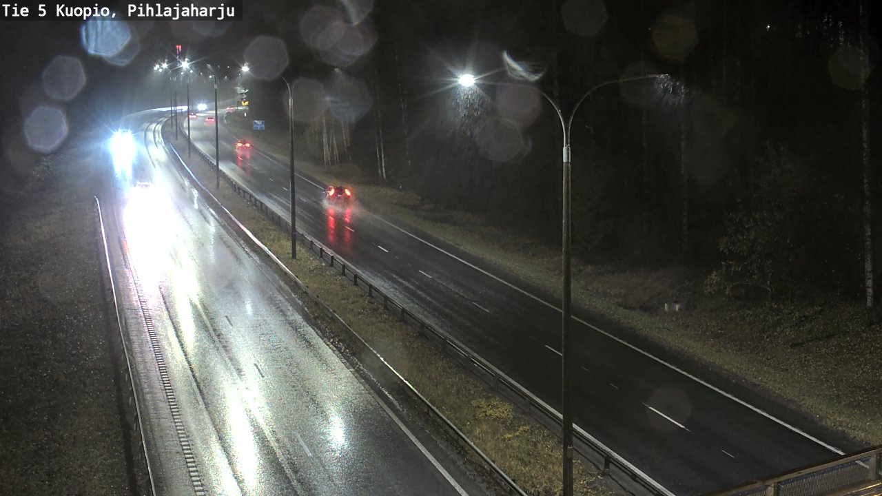 Weather Camera Image Väg 5 Kuopio, Pihlajaharju, Kuopio, Pohjois-Savo