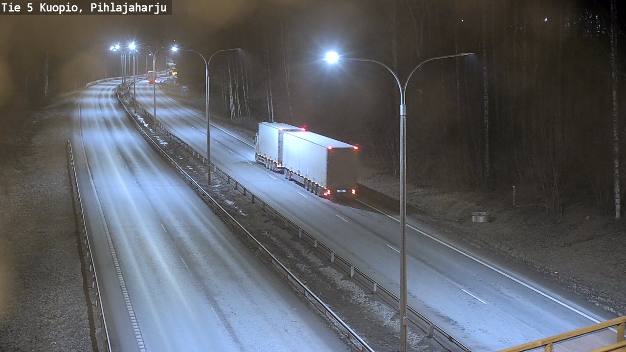 Kelikamerat Kuva Tie 5 Kuopio, Pihlajaharju, Kuopio, Pohjois-Savo