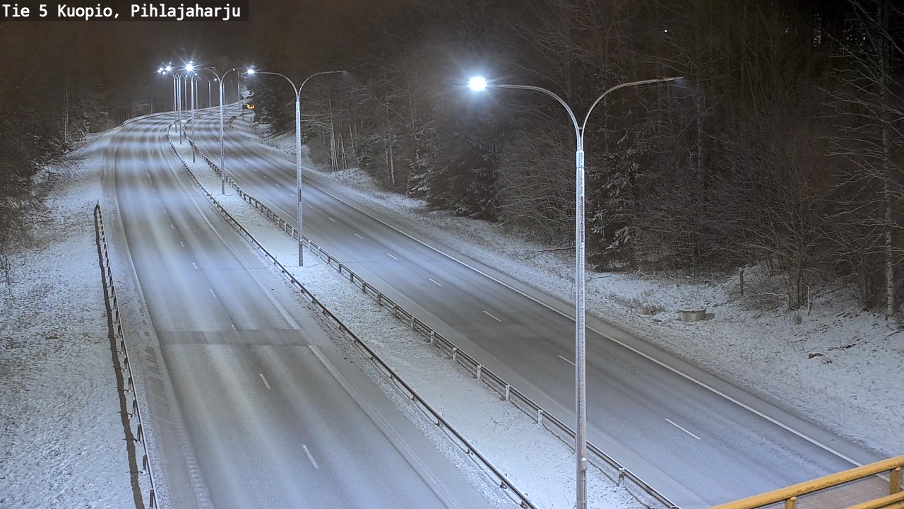 Kelikamerat Kuva Tie 5 Kuopio, Pihlajaharju, Kuopio, Pohjois-Savo