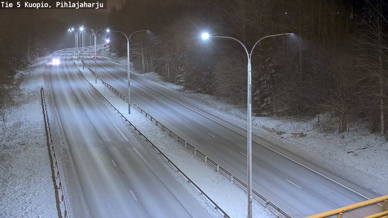 Kelikamerat Kuva Tie 5 Kuopio, Pihlajaharju, Kuopio, Pohjois-Savo