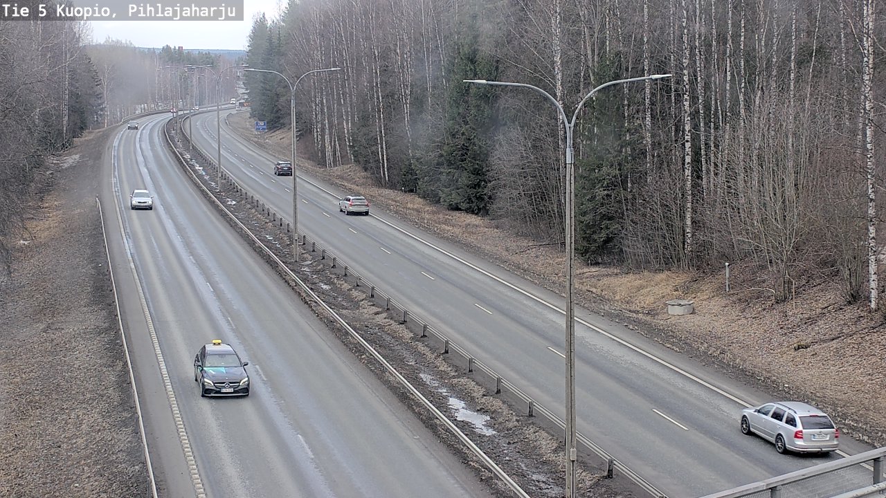 Kelikamerat Kuva Tie 5 Kuopio, Pihlajaharju, Kuopio, Pohjois-Savo
