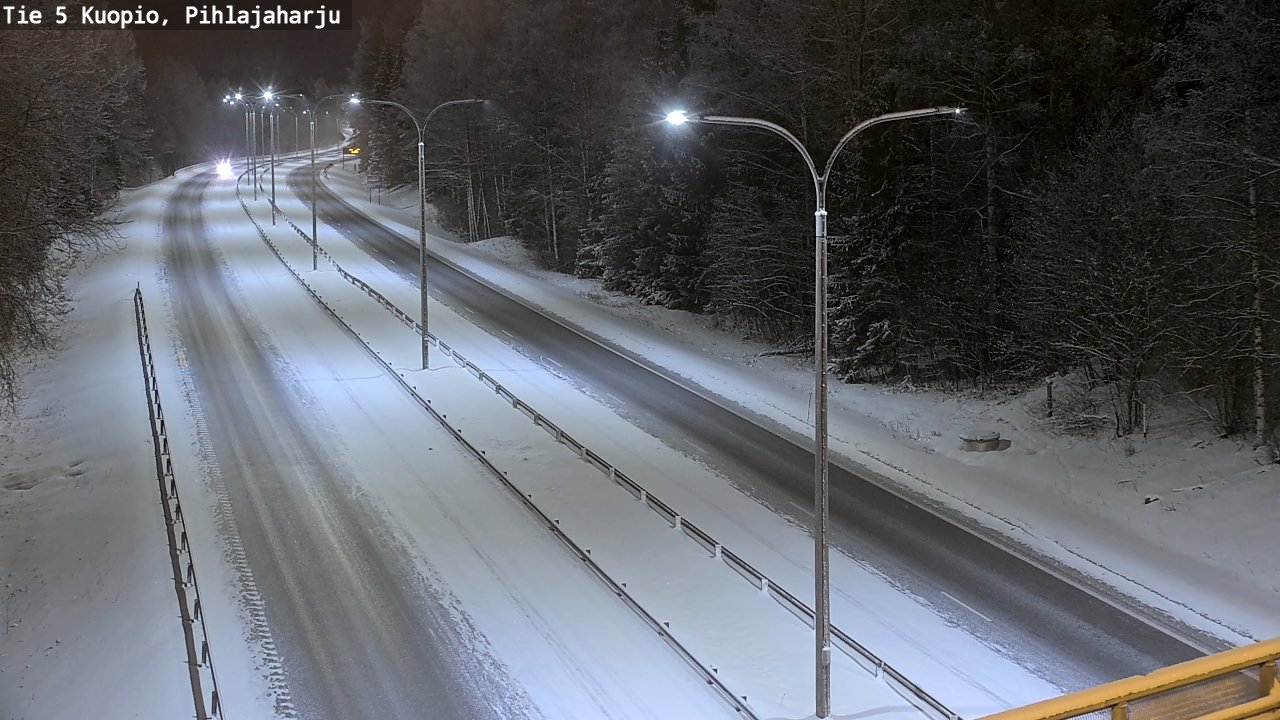 Kelikamerat Kuva Tie 5 Kuopio, Pihlajaharju, Kuopio, Pohjois-Savo