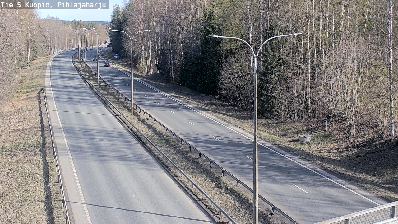 Kelikamerat Kuva Tie 5 Kuopio, Pihlajaharju, Kuopio, Pohjois-Savo