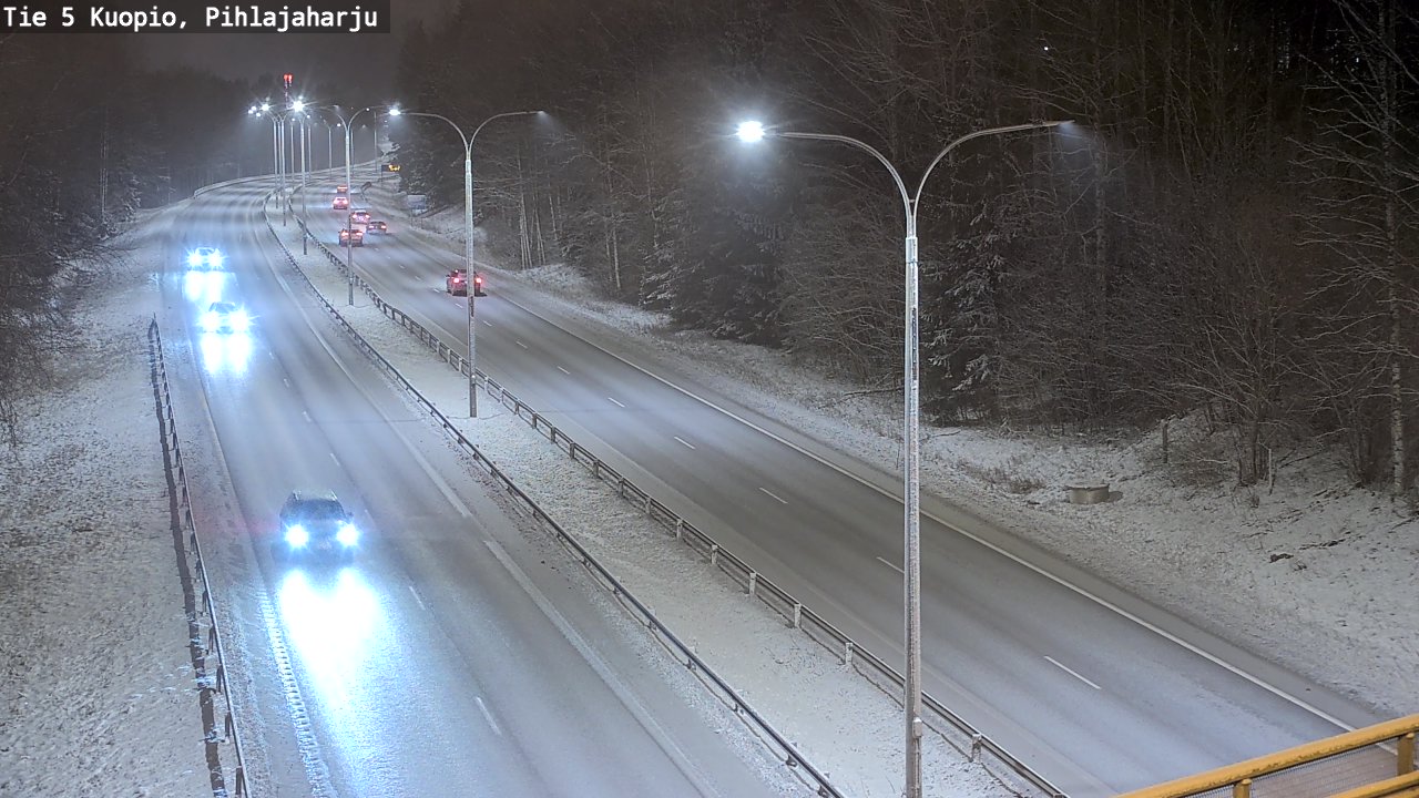 Kelikamerat Kuva Tie 5 Kuopio, Pihlajaharju, Kuopio, Pohjois-Savo