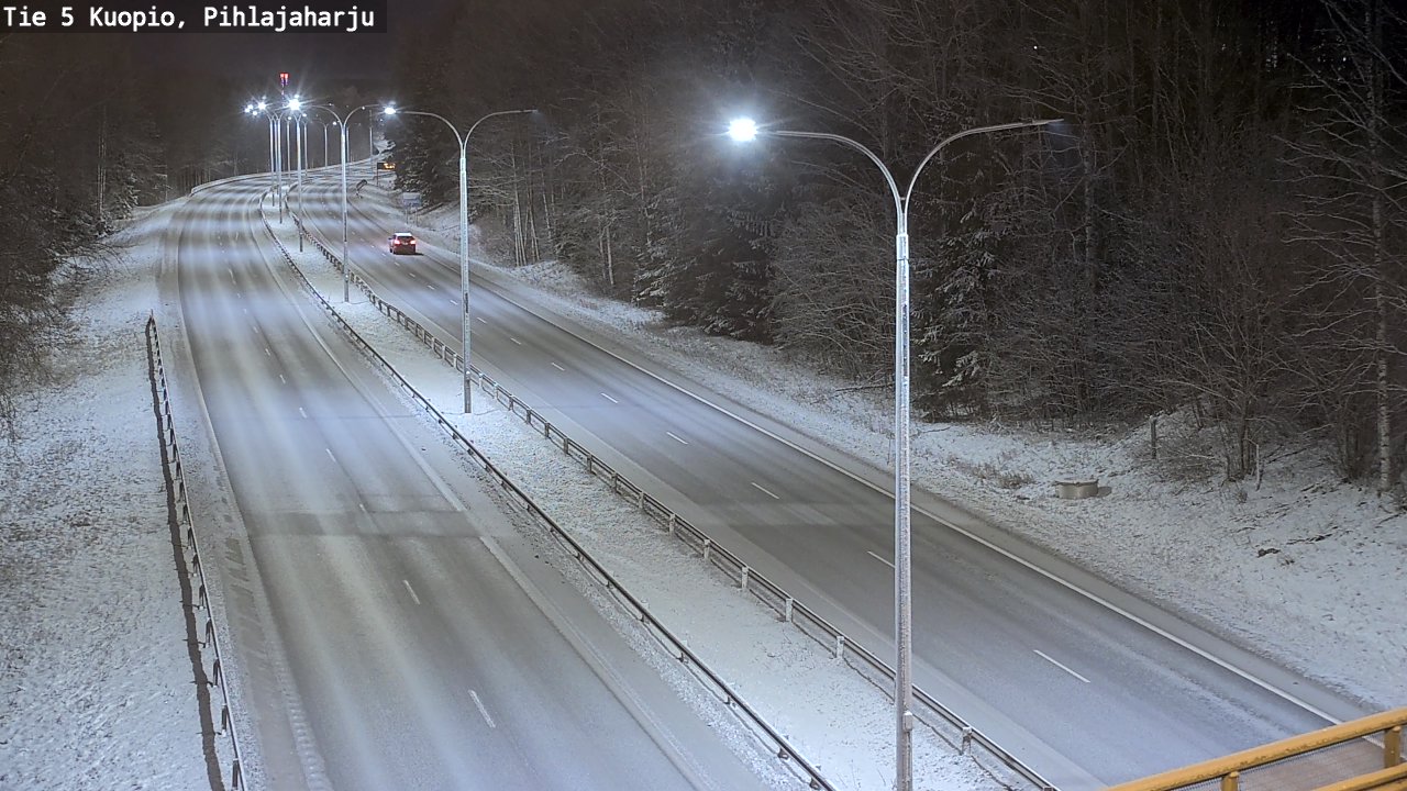 Kelikamerat Kuva Tie 5 Kuopio, Pihlajaharju, Kuopio, Pohjois-Savo
