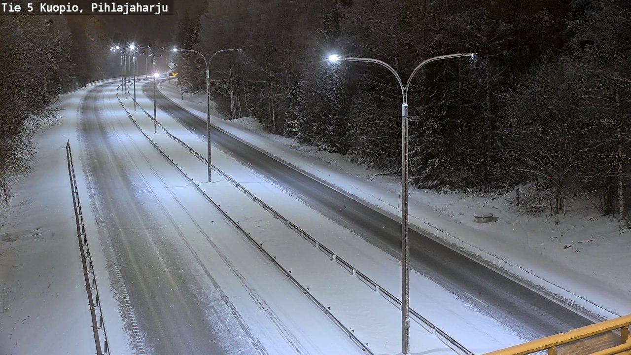 Kelikamerat Kuva Tie 5 Kuopio, Pihlajaharju, Kuopio, Pohjois-Savo
