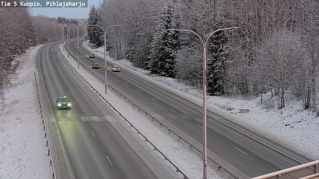 Kelikamerat Kuva Tie 5 Kuopio, Pihlajaharju, Kuopio, Pohjois-Savo