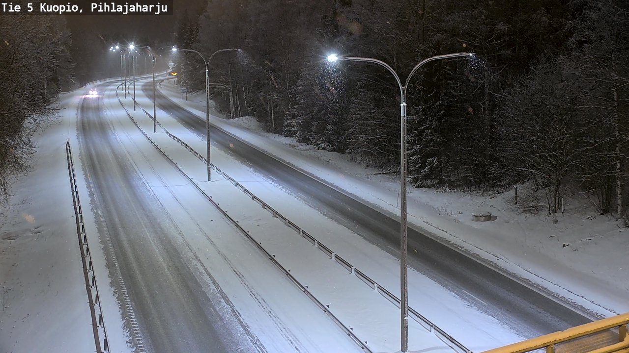 Kelikamerat Kuva Tie 5 Kuopio, Pihlajaharju, Kuopio, Pohjois-Savo