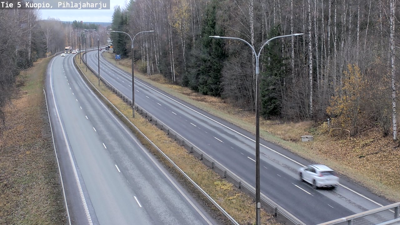 Weather Camera Image Väg 5 Kuopio, Pihlajaharju, Kuopio, Pohjois-Savo