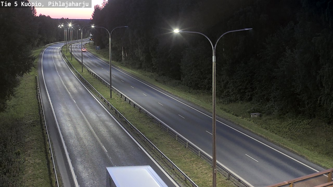 Kelikamerat Kuva Tie 5 Kuopio, Pihlajaharju, Kuopio, Pohjois-Savo