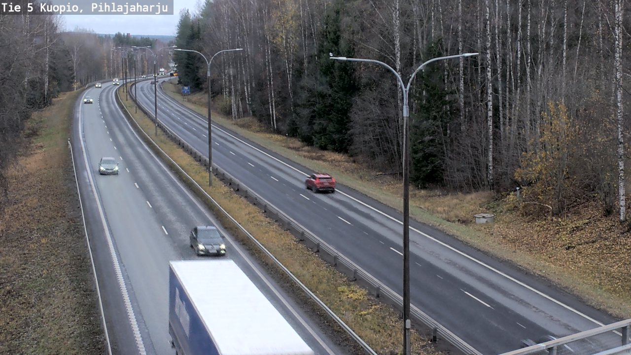 Weather Camera Image Väg 5 Kuopio, Pihlajaharju, Kuopio, Pohjois-Savo