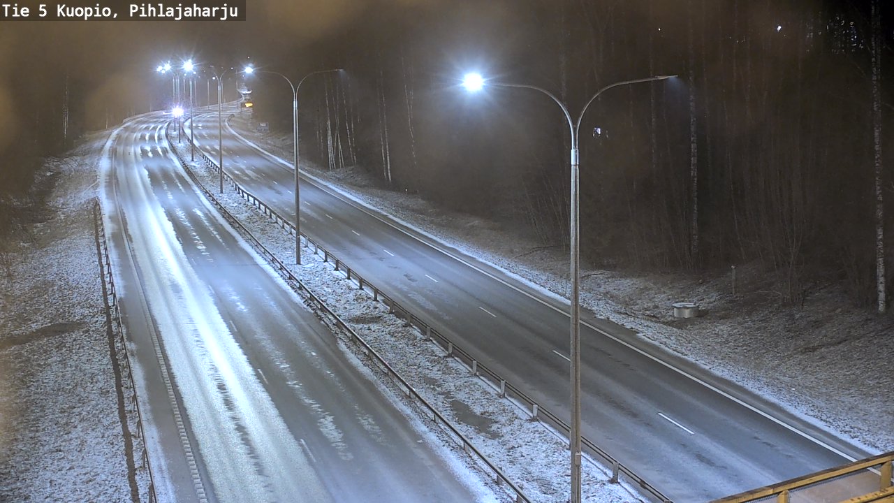 Kelikamerat Kuva Tie 5 Kuopio, Pihlajaharju, Kuopio, Pohjois-Savo