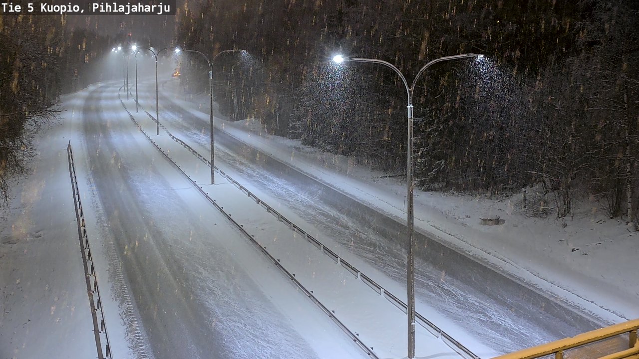 Kelikamerat Kuva Tie 5 Kuopio, Pihlajaharju, Kuopio, Pohjois-Savo