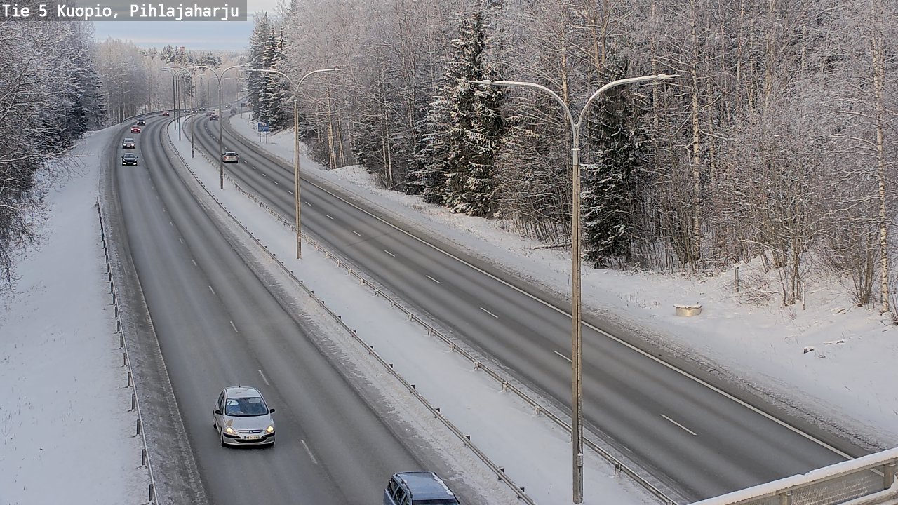Kelikamerat Kuva Tie 5 Kuopio, Pihlajaharju, Kuopio, Pohjois-Savo