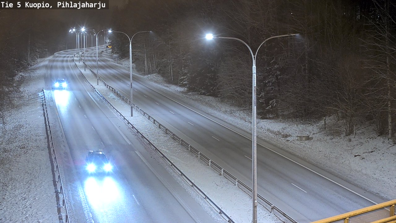 Kelikamerat Kuva Tie 5 Kuopio, Pihlajaharju, Kuopio, Pohjois-Savo