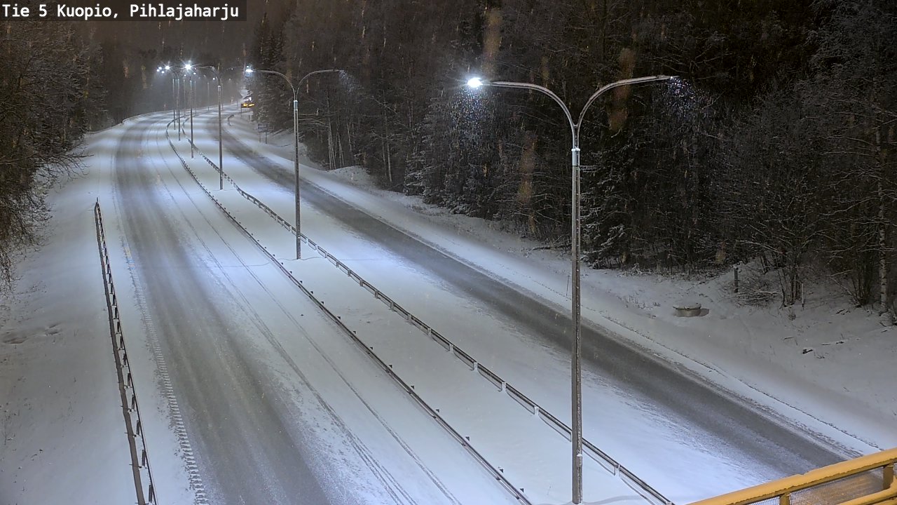 Kelikamerat Kuva Tie 5 Kuopio, Pihlajaharju, Kuopio, Pohjois-Savo