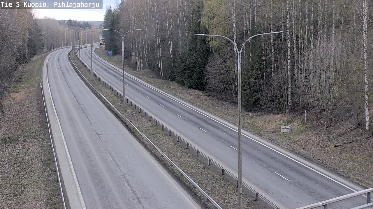 Kelikamerat Kuva Tie 5 Kuopio, Pihlajaharju, Kuopio, Pohjois-Savo
