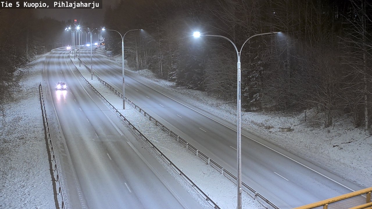 Kelikamerat Kuva Tie 5 Kuopio, Pihlajaharju, Kuopio, Pohjois-Savo