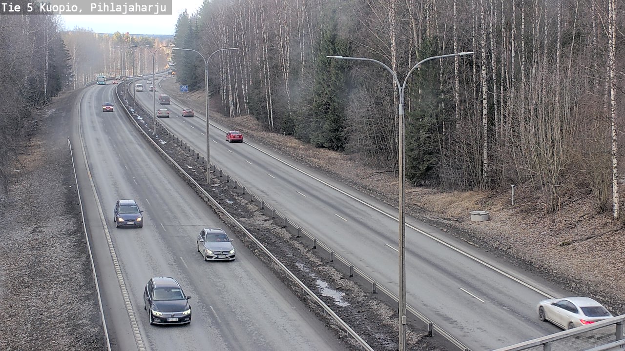 Kelikamerat Kuva Tie 5 Kuopio, Pihlajaharju, Kuopio, Pohjois-Savo