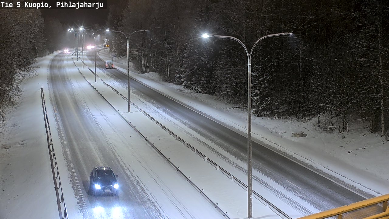 Kelikamerat Kuva Tie 5 Kuopio, Pihlajaharju, Kuopio, Pohjois-Savo