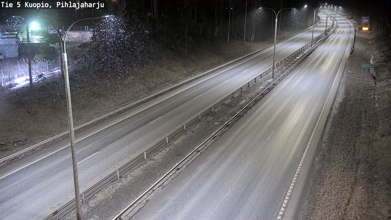 Kelikamerat Kuva Tie 5 Kuopio, Pihlajaharju, Kuopio, Pohjois-Savo