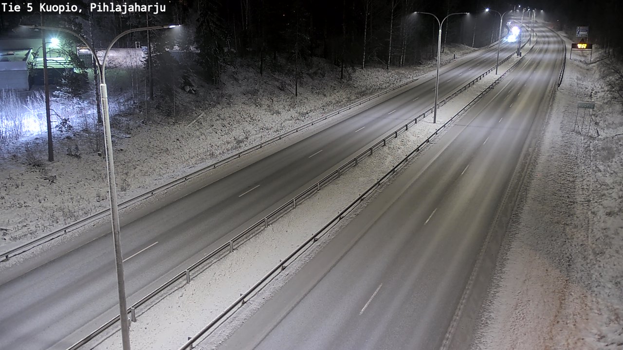 Kelikamerat Kuva Tie 5 Kuopio, Pihlajaharju, Kuopio, Pohjois-Savo