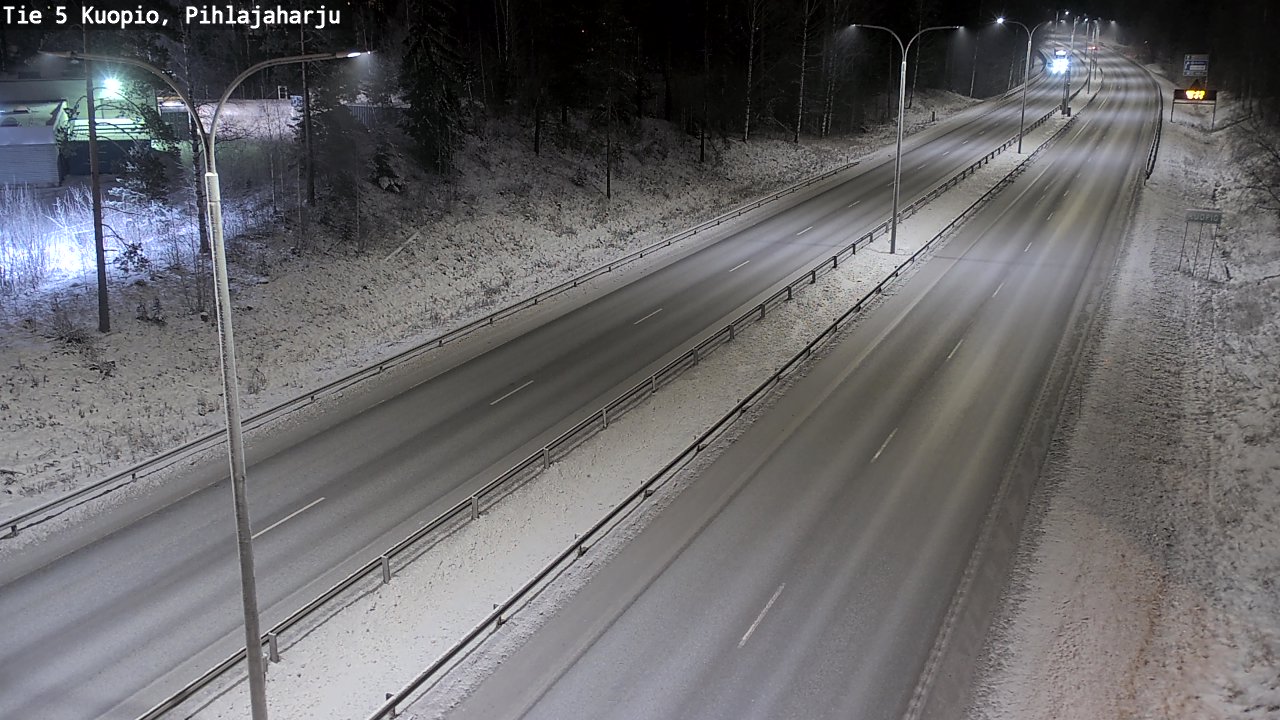 Kelikamerat Kuva Tie 5 Kuopio, Pihlajaharju, Kuopio, Pohjois-Savo