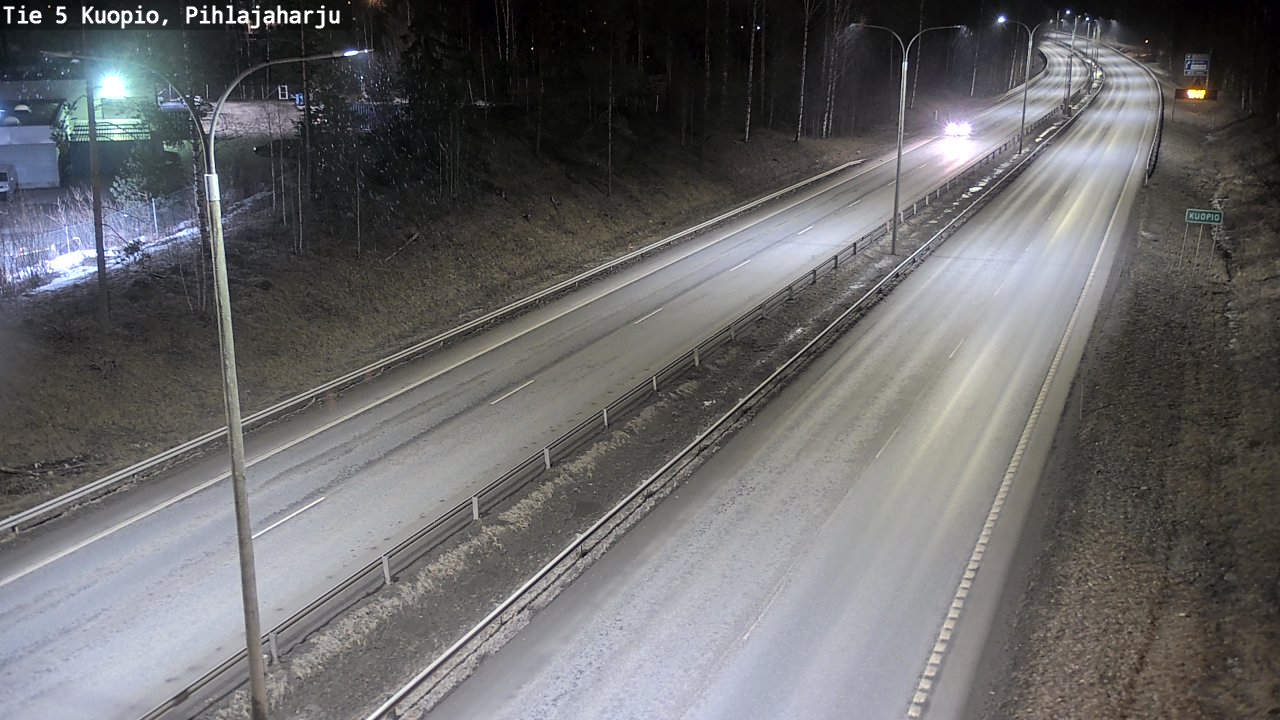 Kelikamerat Kuva Tie 5 Kuopio, Pihlajaharju, Kuopio, Pohjois-Savo