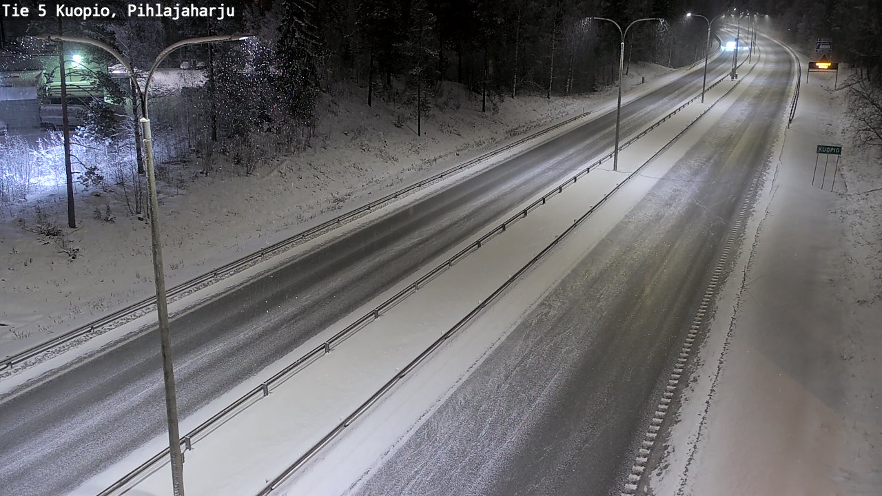Kelikamerat Kuva Tie 5 Kuopio, Pihlajaharju, Kuopio, Pohjois-Savo