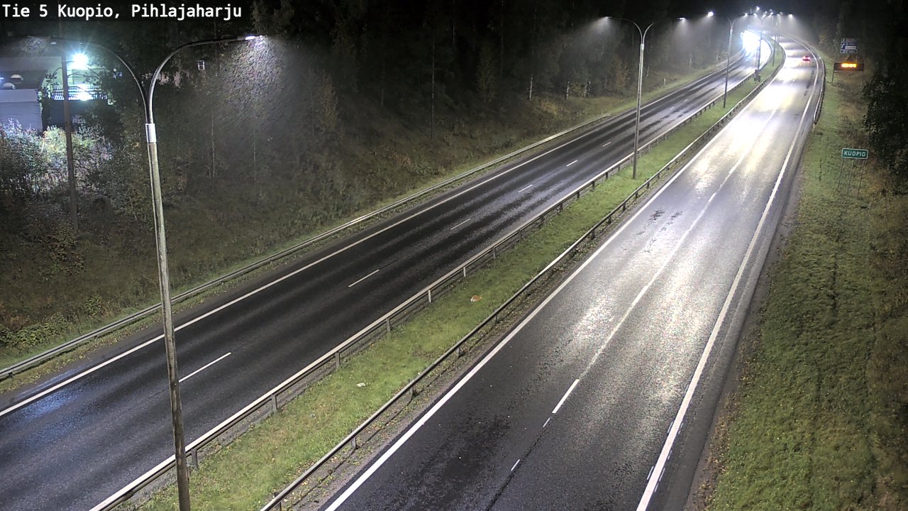 Weather Camera Image Road 5 Kuopio, Pihlajaharju, Kuopio, Pohjois-Savo
