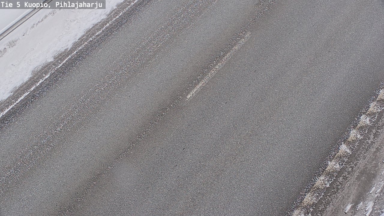 Weather Camera Image Road 5 Kuopio, Pihlajaharju, Kuopio, Pohjois-Savo
