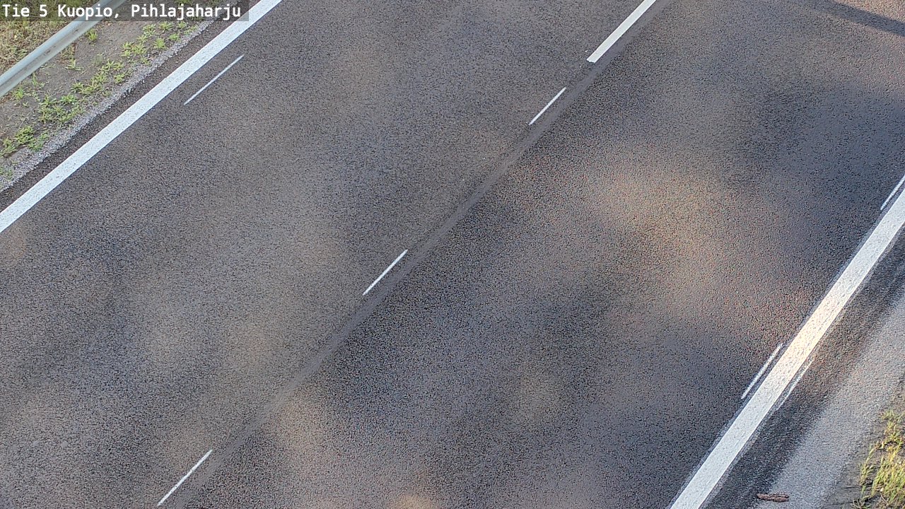 Weather Camera Image Road 5 Kuopio, Pihlajaharju, Kuopio, Pohjois-Savo