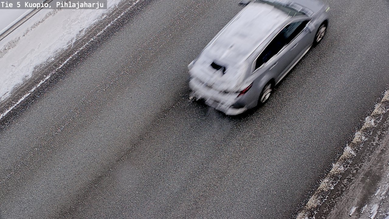 Weather Camera Image Road 5 Kuopio, Pihlajaharju, Kuopio, Pohjois-Savo