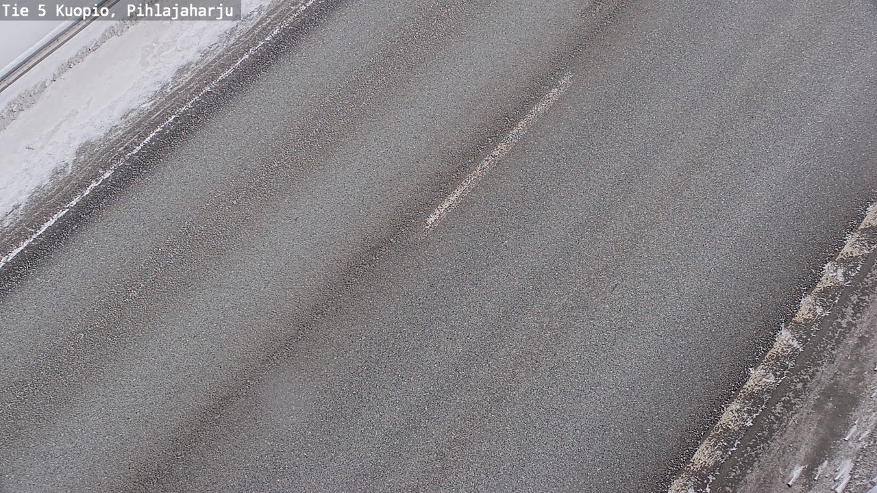 Weather Camera Image Road 5 Kuopio, Pihlajaharju, Kuopio, Pohjois-Savo