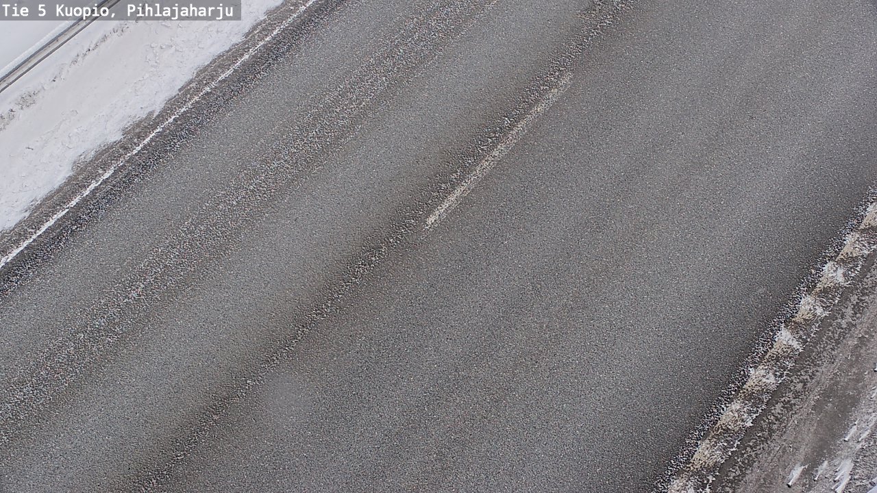 Weather Camera Image Road 5 Kuopio, Pihlajaharju, Kuopio, Pohjois-Savo